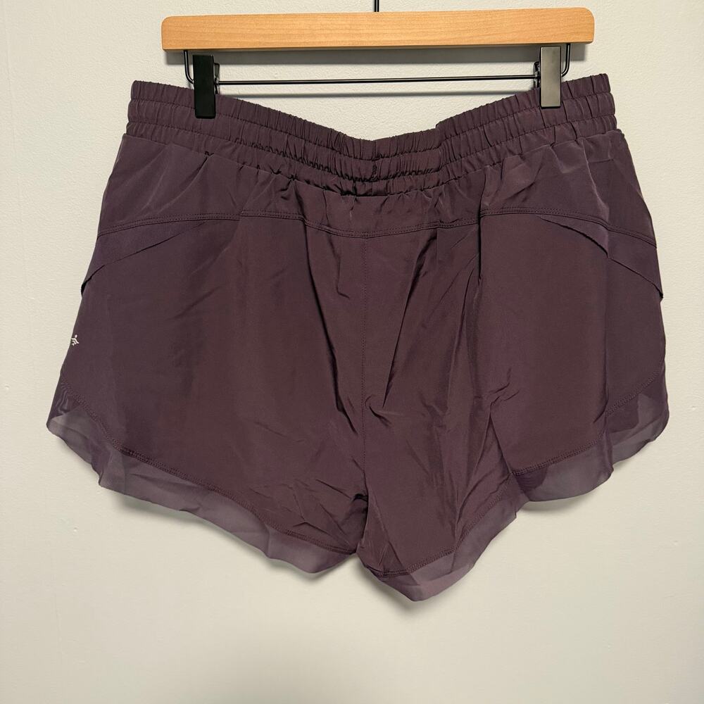 Halara Mid Rise Drawstring Contrast Mesh 2-in-1 Flowy Running Shorts 3" sz XL - Picture 9 of 9
